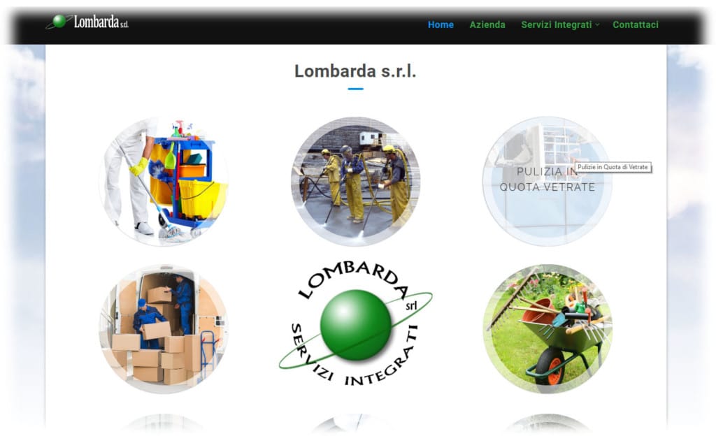 Lombarda Servizi - Sito Web per Azienda di Servizi