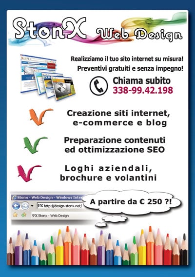 Flayer StonX Web Design